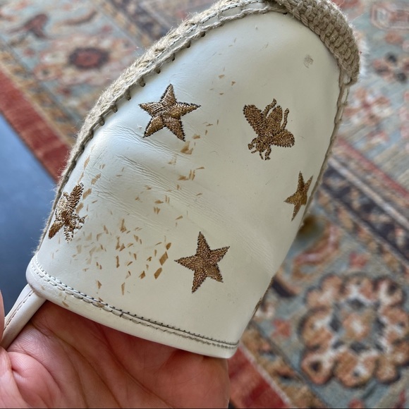 GUCCI 🤩 ESPADRILLES EMBROIDERED BEE SZ 39 - Picture 5 of 8